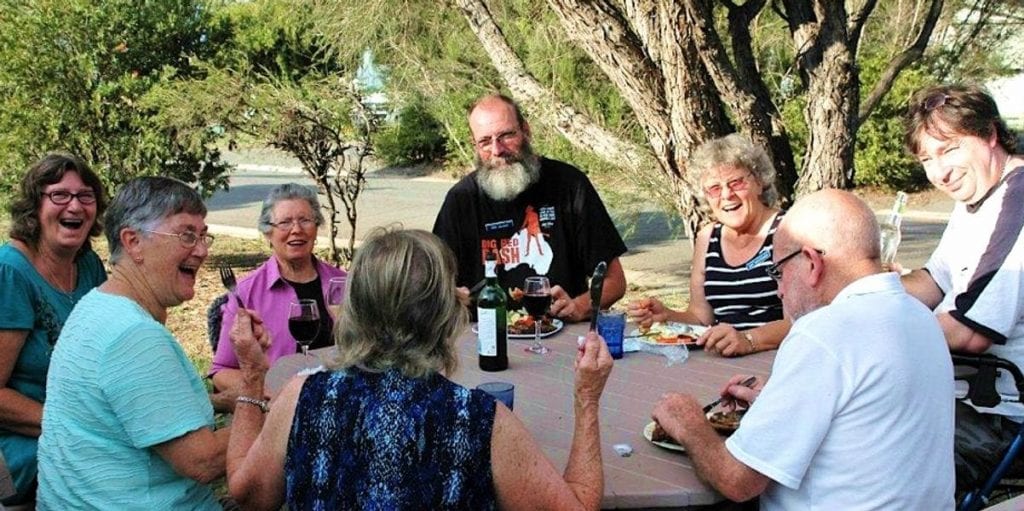 Traralgon Workshop Out Door BBQ Dinner - Tandara Caravan Park